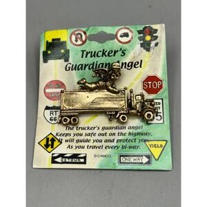 Truckers Guardian Angel Pin (CAMCO) New